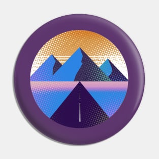 Desert Road Pin