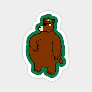 Bruce the Woodland Bear Magnet