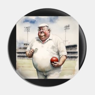 Cricket Umpire Pin