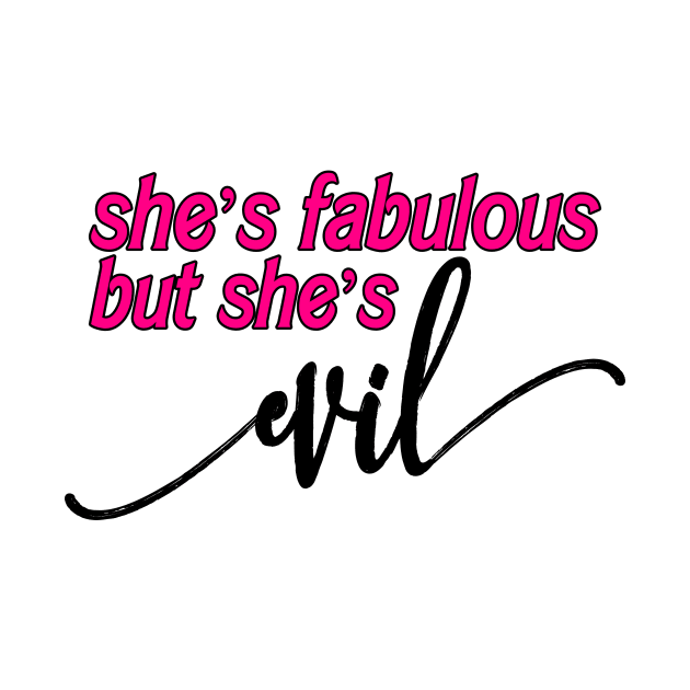 She’s Fabulous but She’s Evil Regina George Teen Mean Girls Sticker by Asilynn