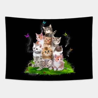 Kitten Lover funny Tapestry