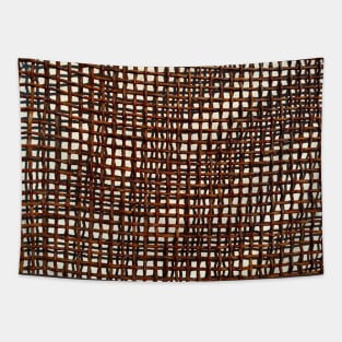 Rusty metallic mesh Tapestry