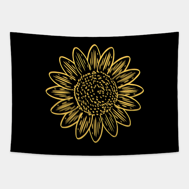 Sunflower Tapestry by Likeable Design