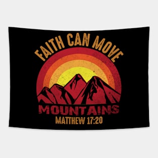 faith can move mountains Tapestry