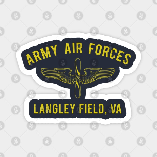 Army Air Langley Magnet by PopCultureShirts