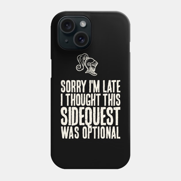 Don't Worry, I Have A Plan. Funny Tabletop RPG quote Phone Case by Grimdark Merchant