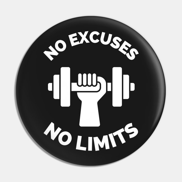 No Excuses No Limits Running Cross Country Fitness Gym Sport Motivation Inspirational Quote Pin by Famgift