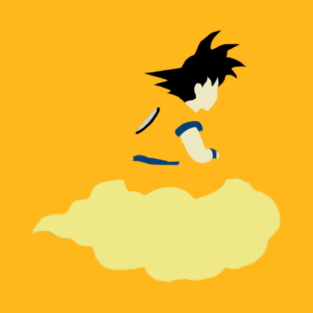 Goku On Flying Nimbus Dragonball Kids T Shirt Teepublic