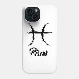 Pisces Zodiac Design Phone Case