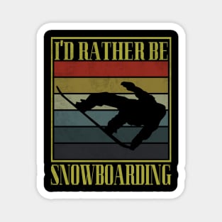 snowboarding Magnet