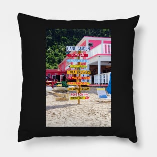 Cane Garden Beach, Tortola Pillow