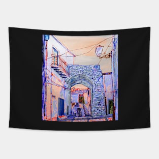 Sicilian archway Tapestry