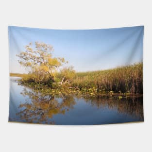 Marsh Reflection - Point Pelee National Park, Ontario, Canada Tapestry