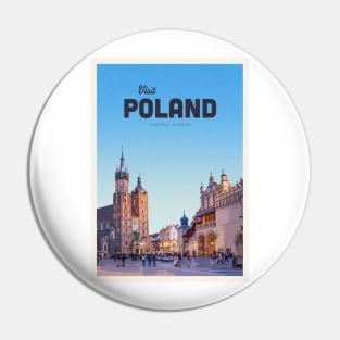 Visit Poland Pin