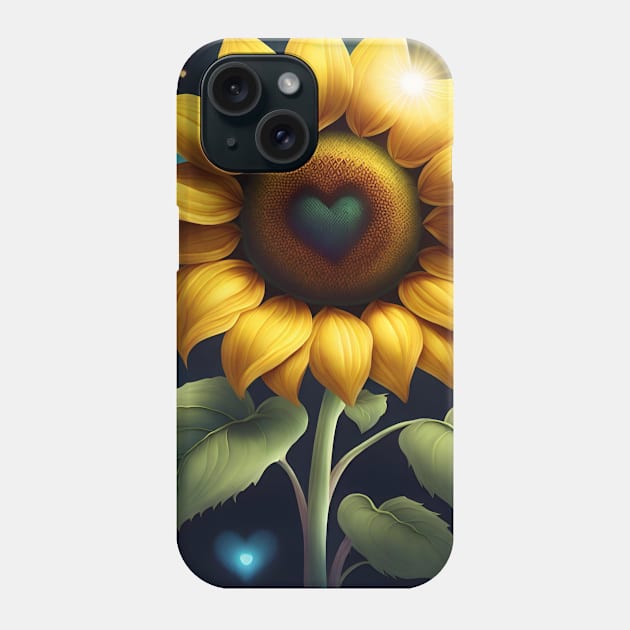 Sunflower lover Phone Case by BlackMeme94