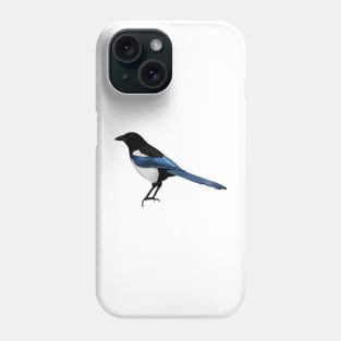 Magpie Bird Watching Birding Ornithologist Gift Phone Case