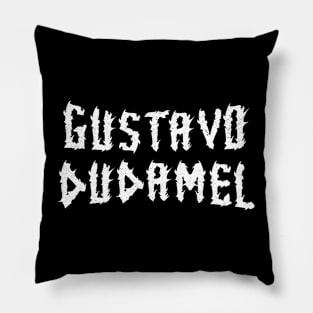Gustavo DudamelTextDesign 19 Pillow
