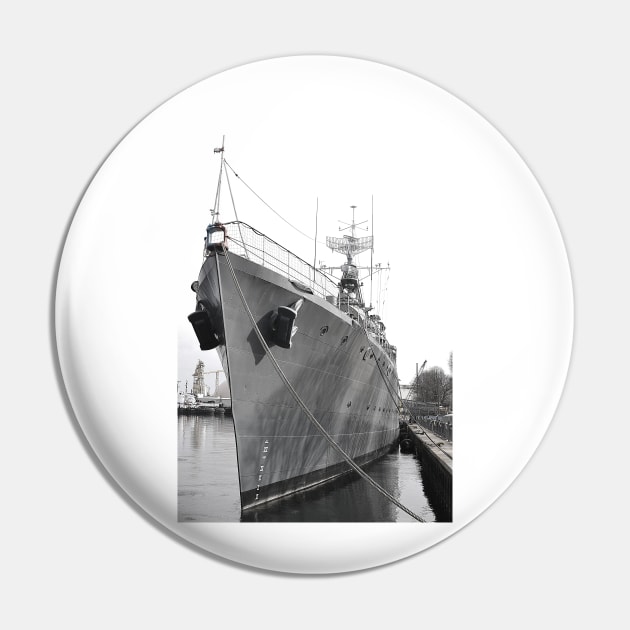 HMCS Haida Bow On Pin by srosu