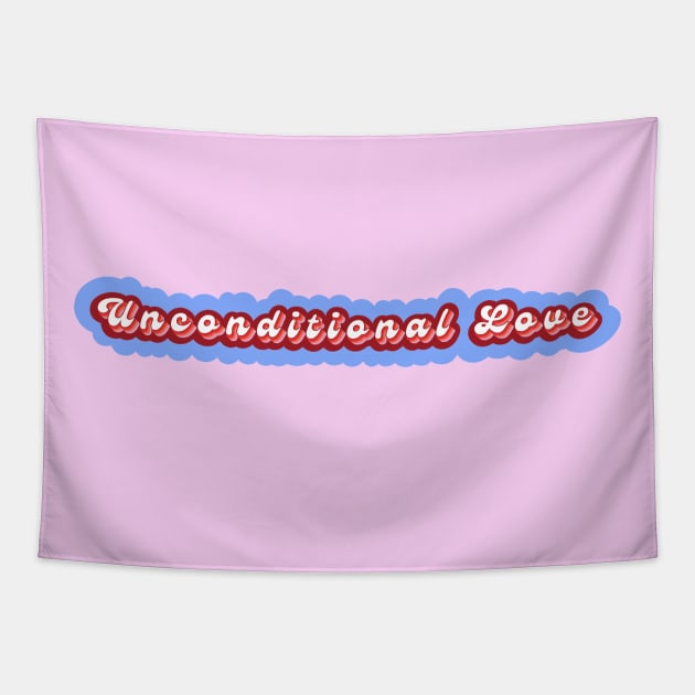 Unconditional Love Tapestry by Nina's Flow