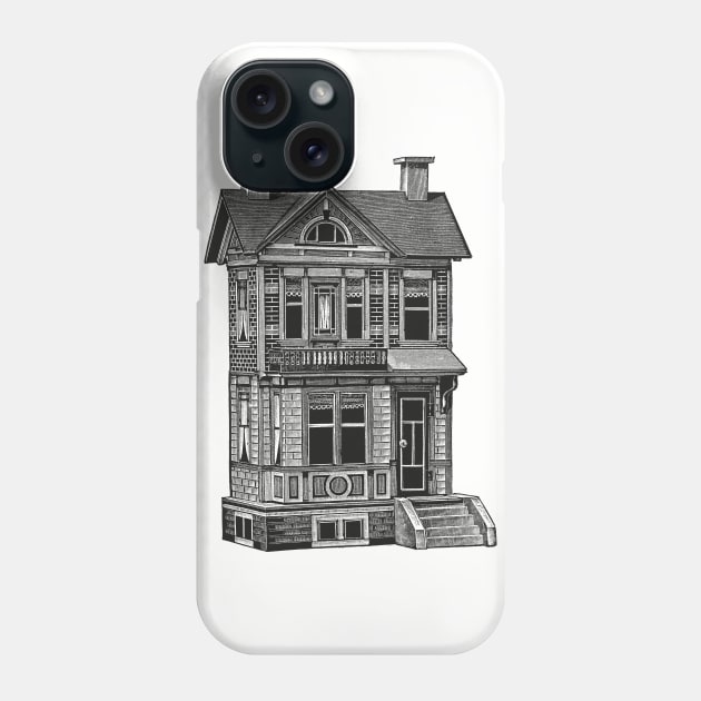 Doll house drawing Phone Case by Digster
