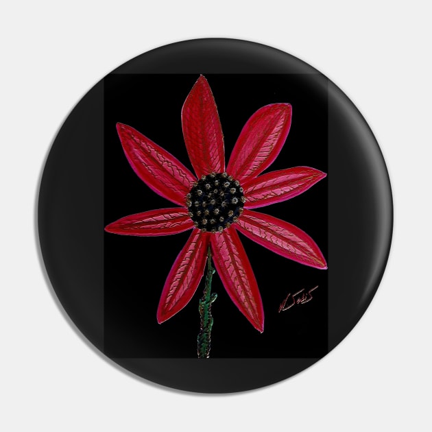 Red Flower by William Solis Pin by Sarah Curtiss