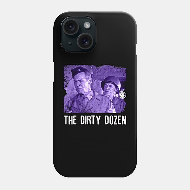 Badass Brigade The Dirty Vintage Movie Tee Phone Case by Camping Addict