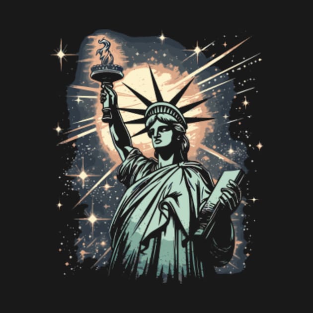 Fourth of July - Lady Liberty by Brainy Threads 