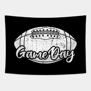 Football Game Day Grunge Vintage Design Tapestry