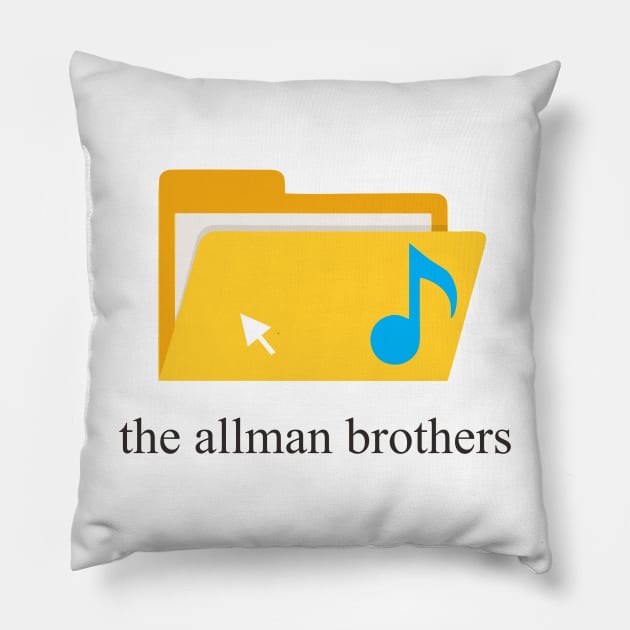 the allman brothers Pillow by mugimugimetsel