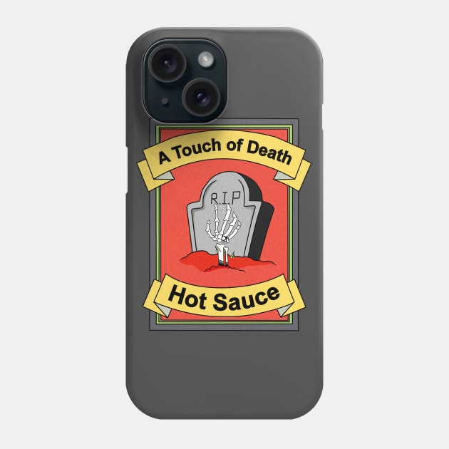 A touch of Death Phone Case by GamerPiggy