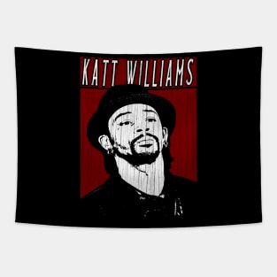 Vintage Retro Katt Williams Tapestry