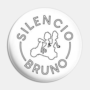 Silencio Bruno (Dark) Pin