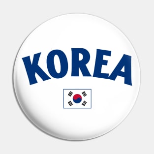 South Korea Flag Pin