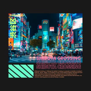 Shibuya Scramble Crossing Japan T-Shirt