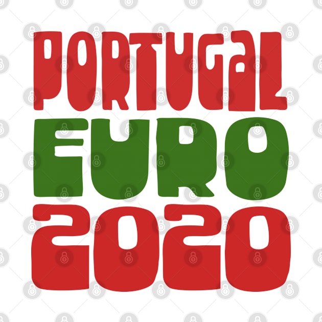 Portugal Euro 2020 Soccer Gift Design by DankFutura