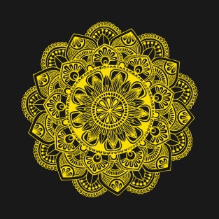 Mandala (yellow) T-Shirt