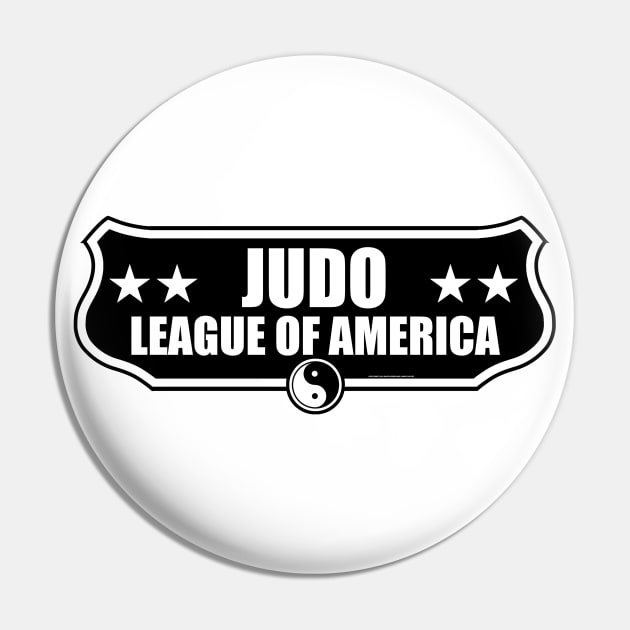 Judo League of America Pin by VanceCapleyArt1972