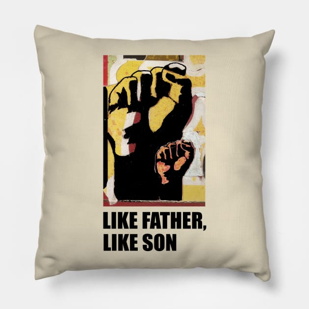 Like Father, Like Son Pillow by Marv794