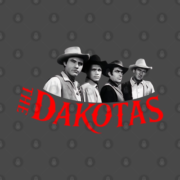 The Dakotas - Group - 60s Tv Western T-Shirt by wildzerouk