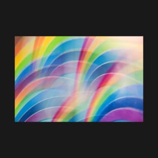 Rainbow Abstract no.3100 T-Shirt