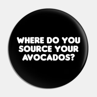 Where Do You Source Your Avocados? Pin