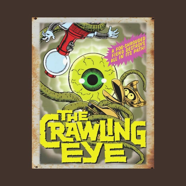 Mystery Science Rusty Barn Sign 3000 - The Crawling Eye by Starbase79