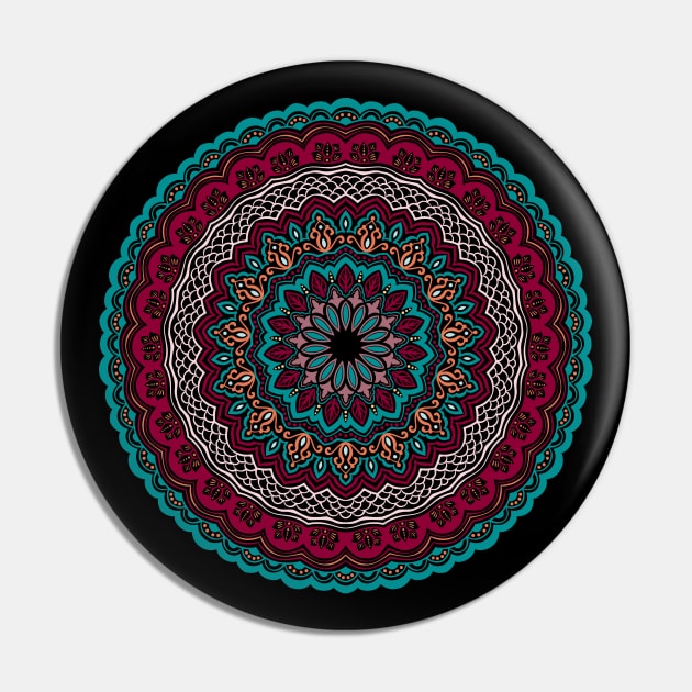 Mandala Pin by TambuStore