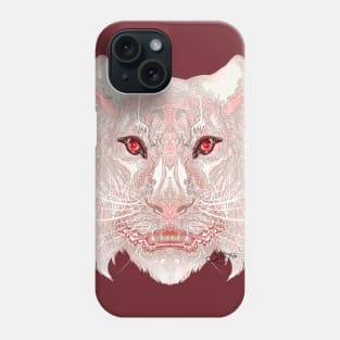 Albedo of the Red Moon Phone Case