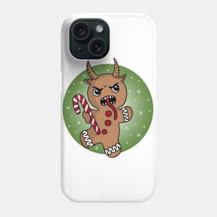 Gingerbread Krampus Phone Case