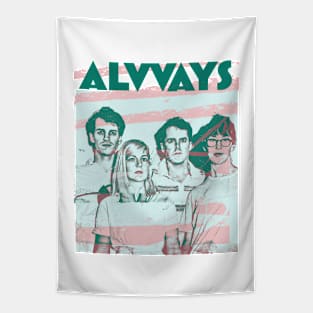 ALVVAYS ≥≤ Original Glitch Style Fan Artwork Tapestry