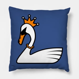 Royal Swan Pillow