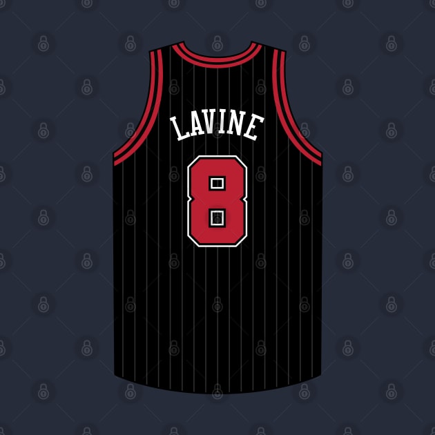 Zach Lavine Chicago Jersey Qiangy by qiangdade