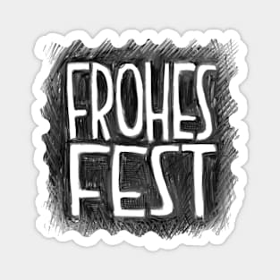 Frohes Fest Magnet