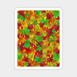 AUTUMN Season Leaves Magnet